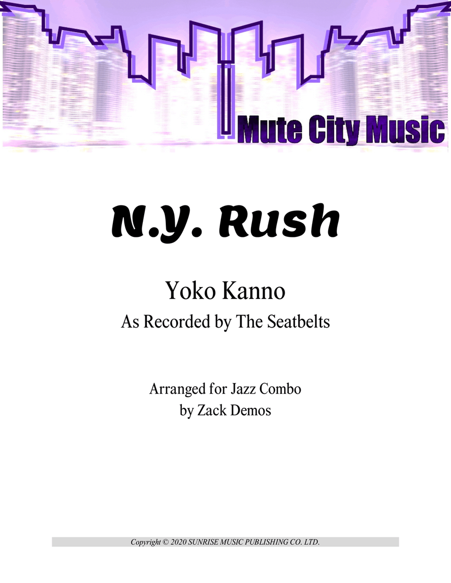 N.y.rush Jazz Ensemble scores gallery preview page 1