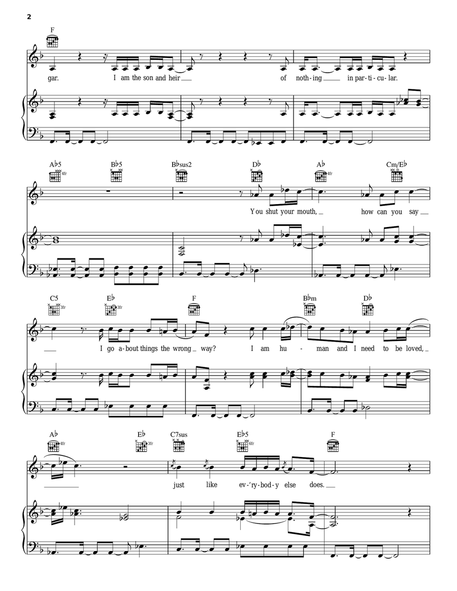 How Soon Is Now Acoustic Guitar scores gallery preview page 2