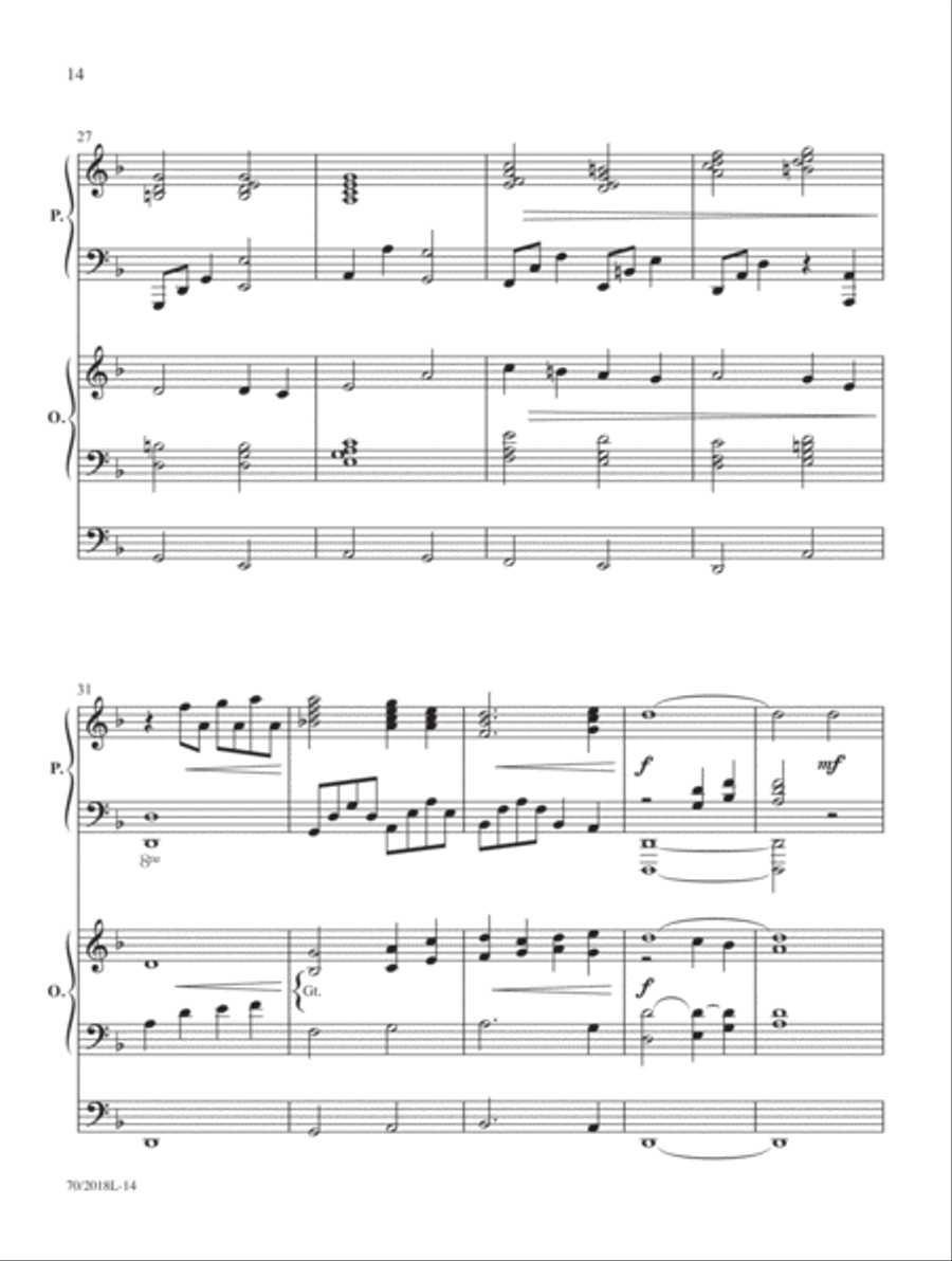 Holy Manna Organ scores gallery preview page 11