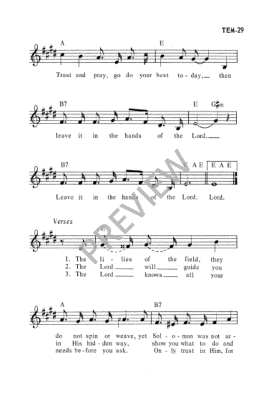 Happy the Man Unison Choir scores gallery preview page 5
