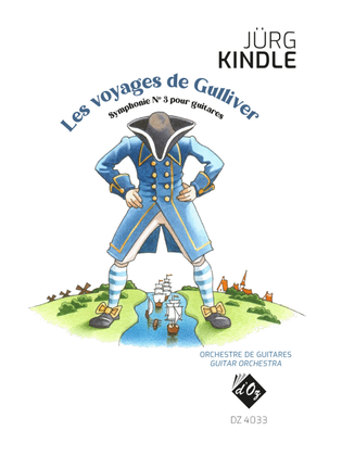 Book cover for Les voyages de Gulliver