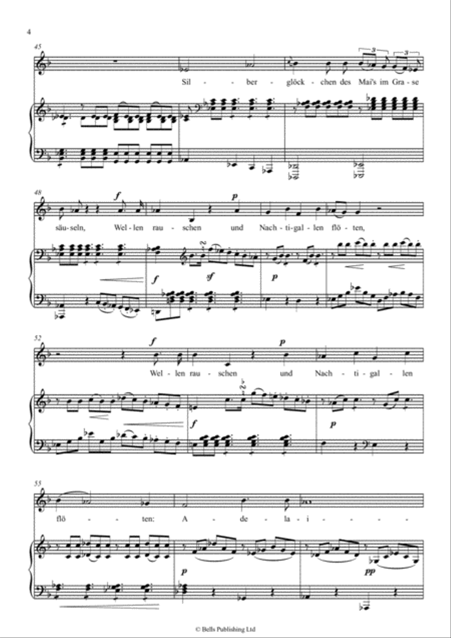 Adelaide, Op. 46 (F Major) Voice Solo scores gallery preview page 4