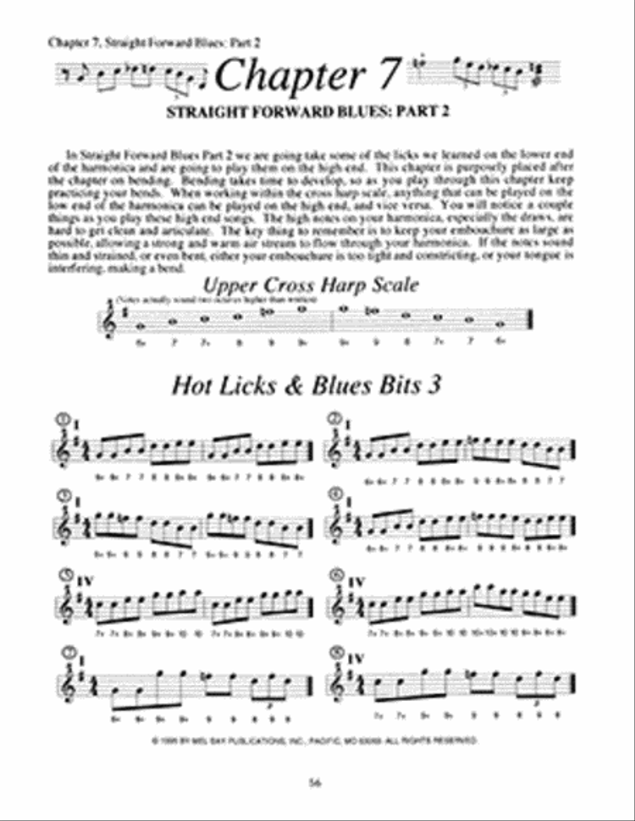 Complete Classic Chicago Blues Harp Harmonica scores gallery preview page 2