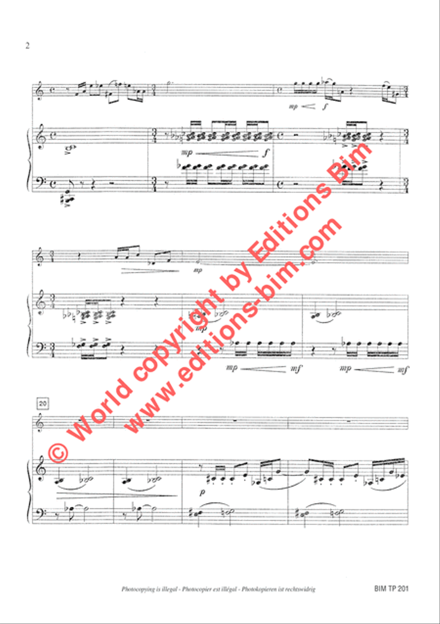 Intrada Trumpet Solo scores gallery preview page 3