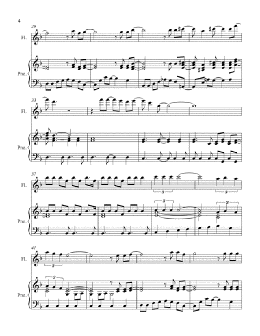 A Hazy Shade Of Winter Flute Solo scores gallery preview page 4