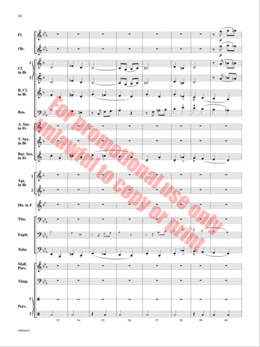 Generosity Concert Band scores gallery preview page 11