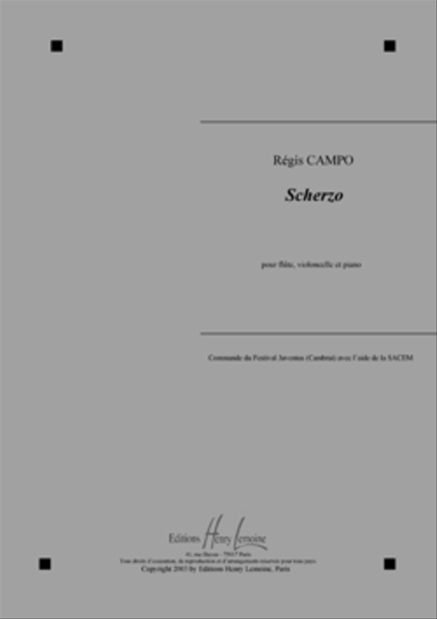 Scherzo Flute scores gallery preview page 1