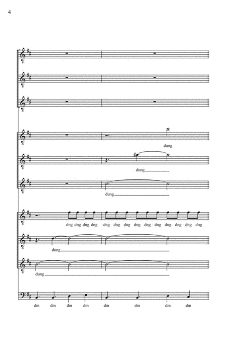 We Three Kings We Three Kings TTBB scores gallery preview page 3