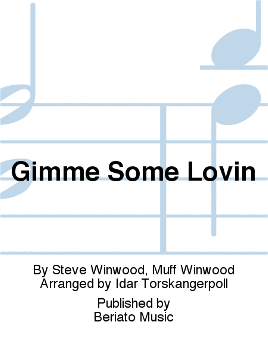 Gimme Some Lovin Gimme Some Lovin Concert Band scores gallery preview page 1
