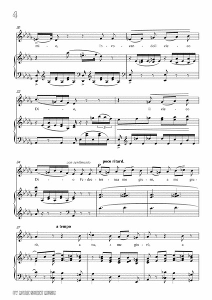 Bellini-Quando incise su quel marmo in E Major,for voice and piano image number null