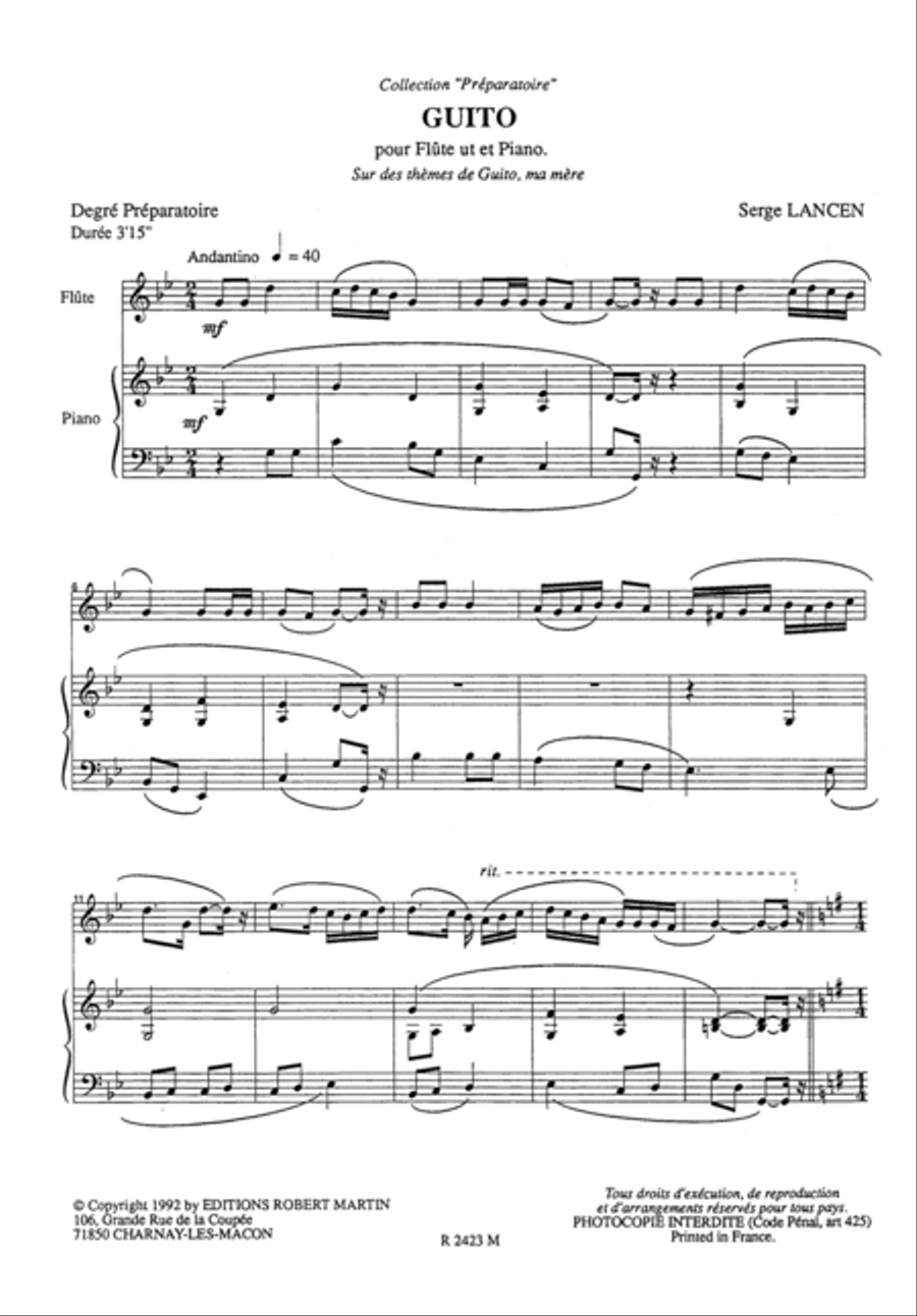 Le petit flute vol. 1 image number null