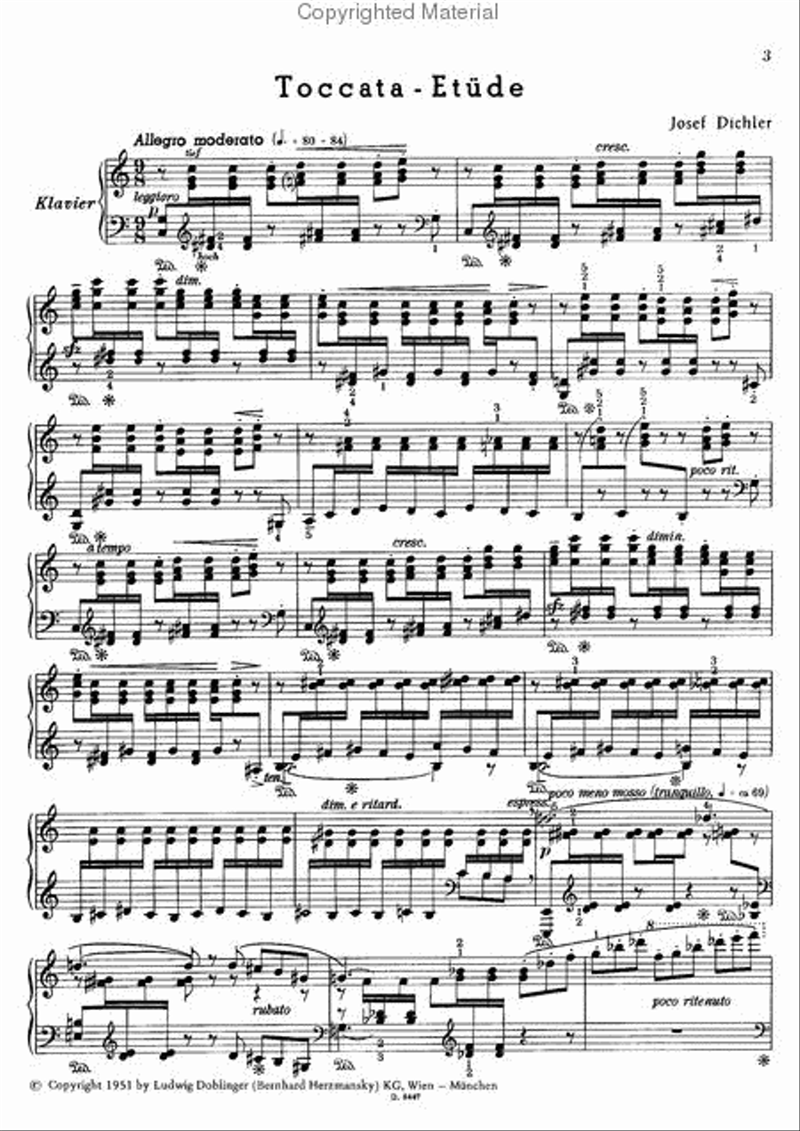 Die Etude Band 4 Piano Solo scores gallery preview page 3