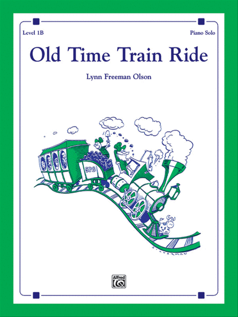 Old Time Train Ride Easy Piano scores gallery preview page 1
