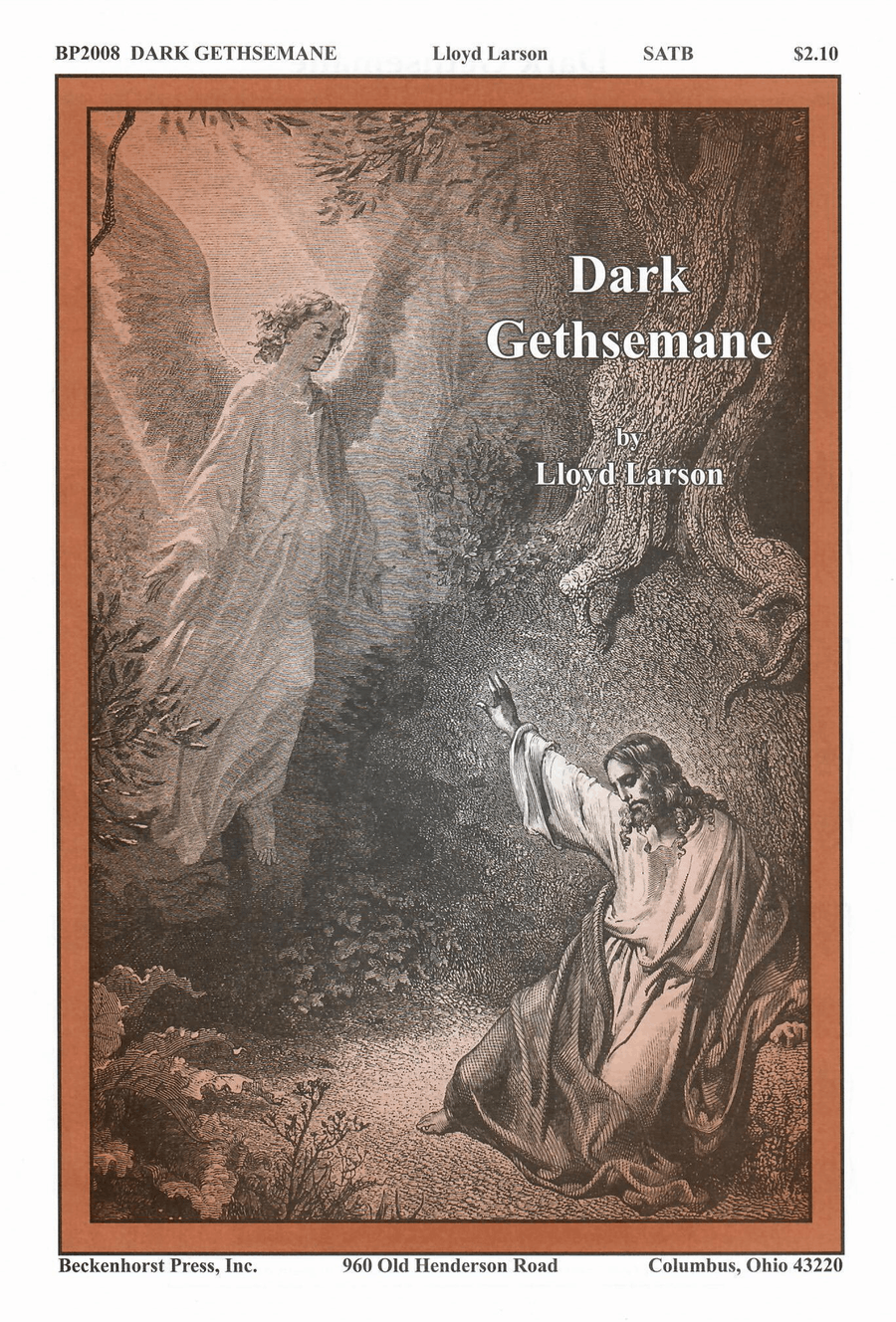 Dark Gethsemane 4-Part scores gallery preview page 1