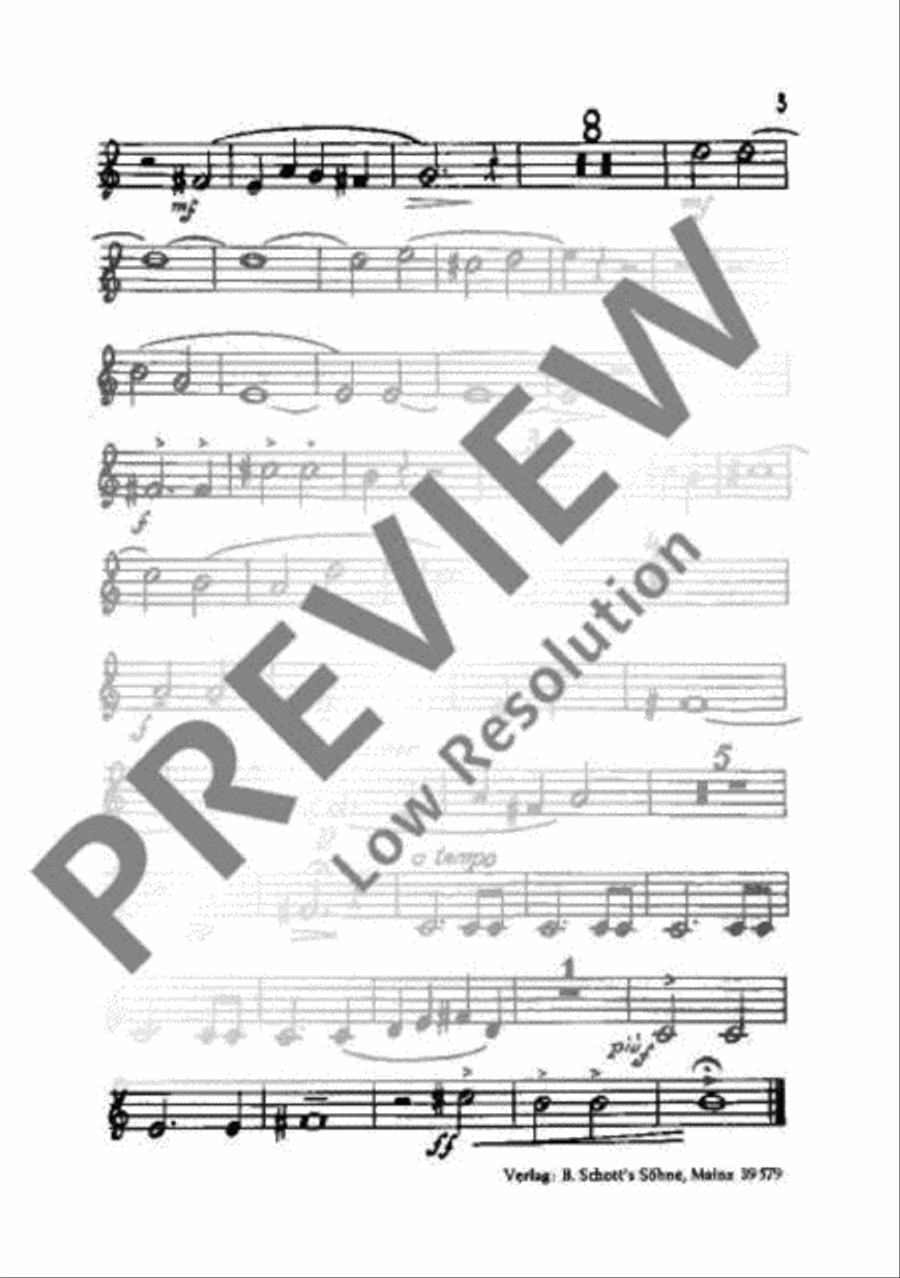 Wandspruch-Kantate TTBB scores gallery preview page 7