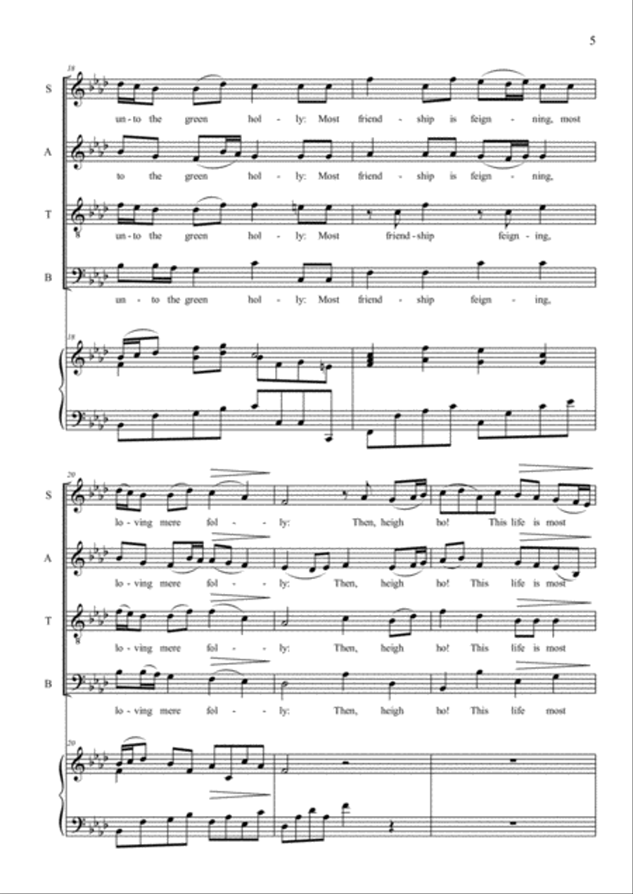 Winter 4-Part scores gallery preview page 5