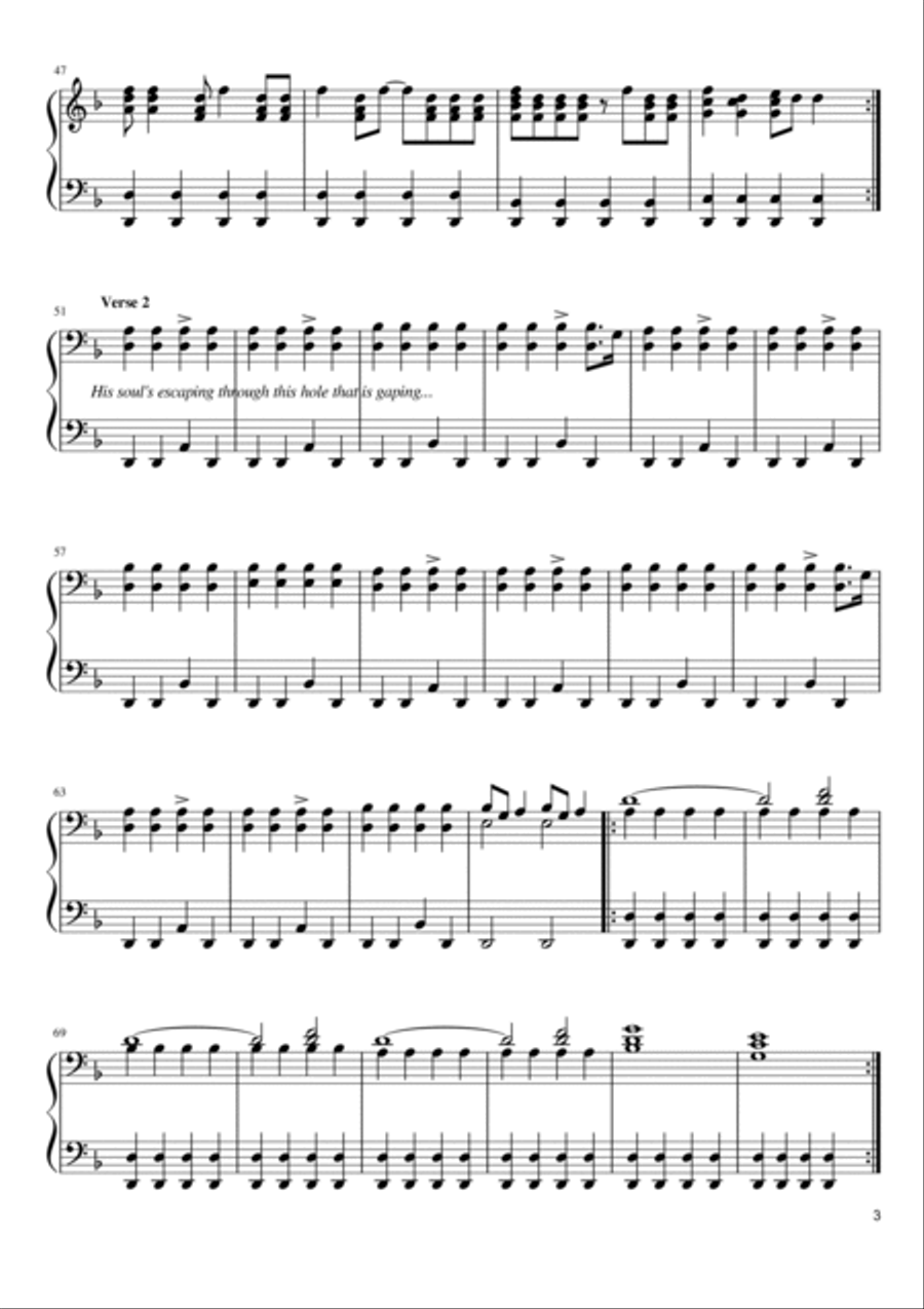 Lose Yourself Voice scores gallery preview page 3