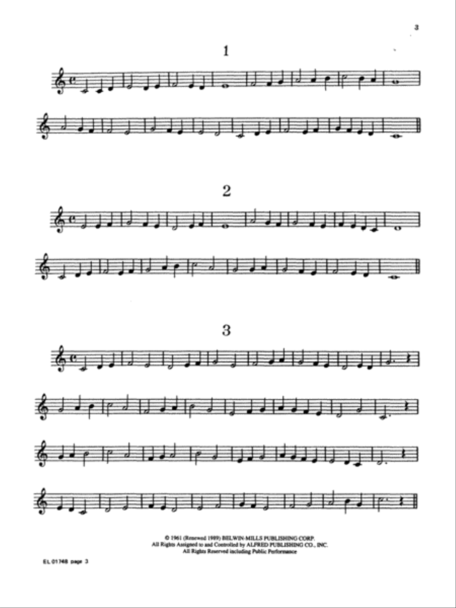 Practical Studies for French Horn, Book 1 Horn scores gallery preview page 3