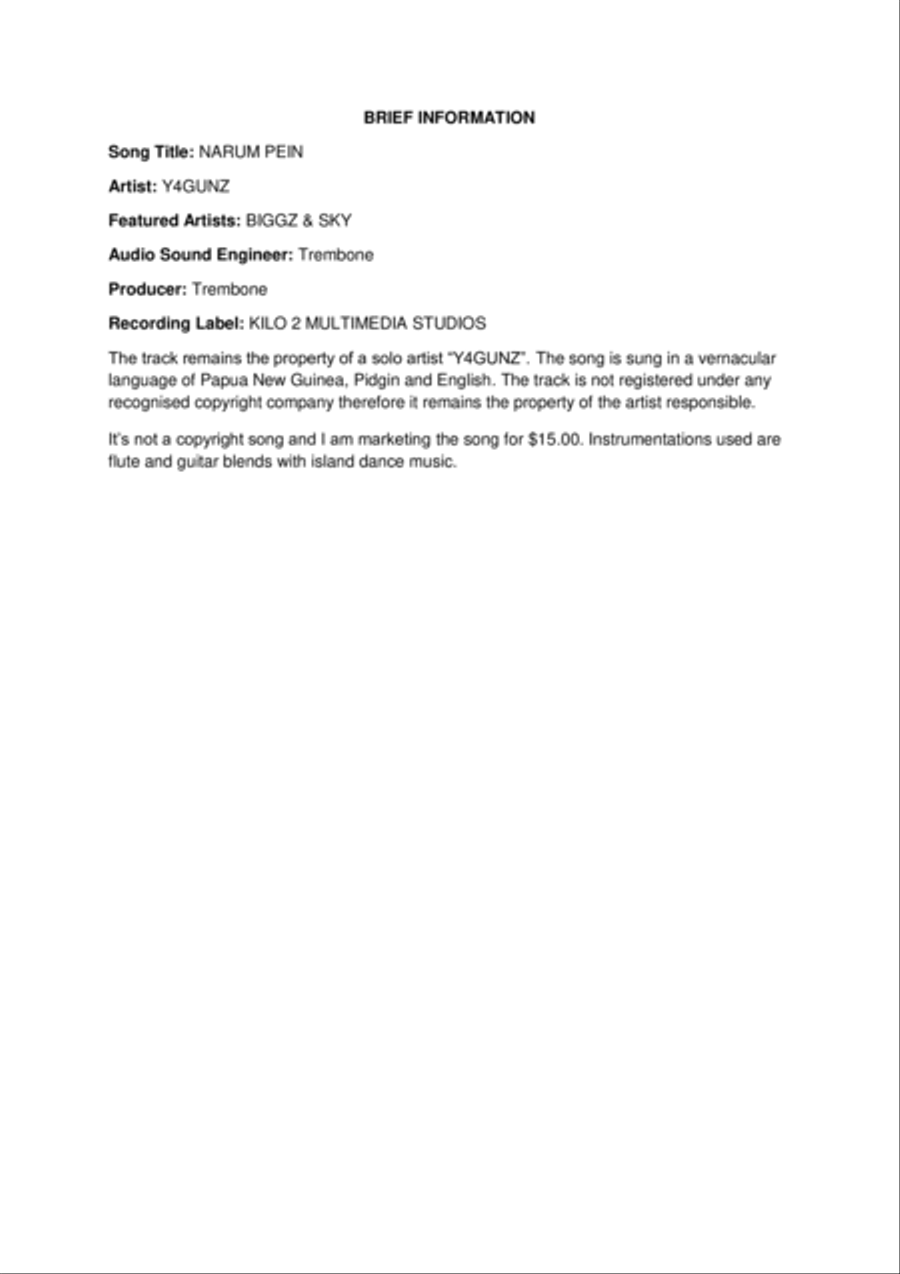 NARUM PEIN Small Ensemble scores gallery preview page 1