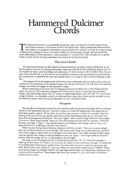 Hammered Dulcimer Chords