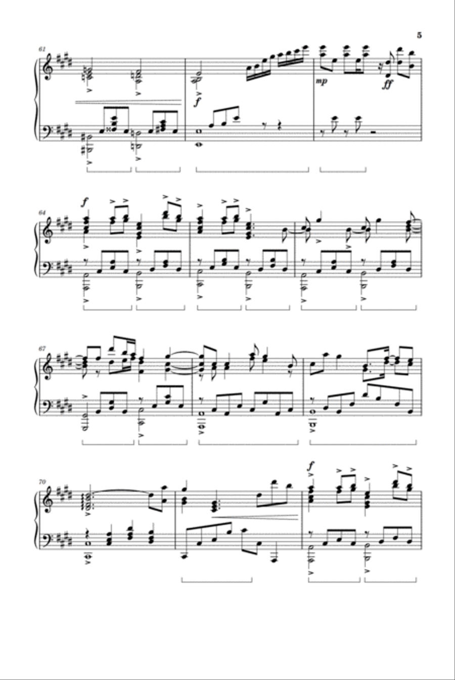 Styx Helix Piano Solo scores gallery preview page 5