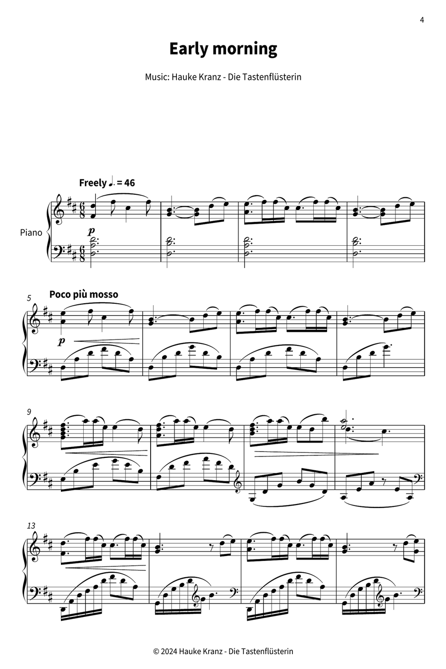 Beyond Boundaries Beyond Boundaries Piano Solo scores gallery preview page 5