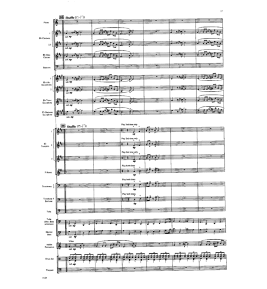 Big Band Cavalcade Big Band scores gallery preview page 18