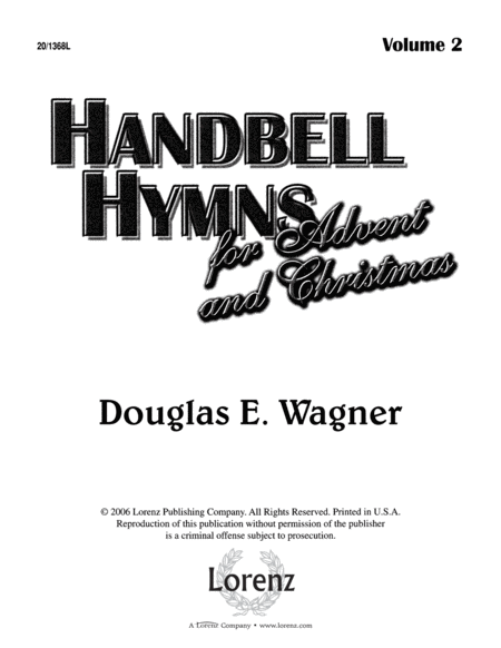 Handbell Hymns for Advent and Christmas, Vol. 2