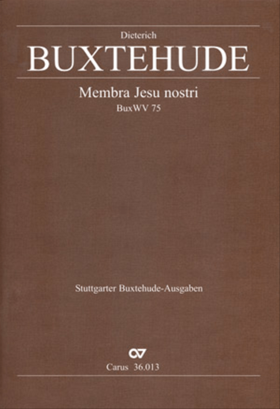 Membra Jesu nostri SSATB scores gallery preview page 1
