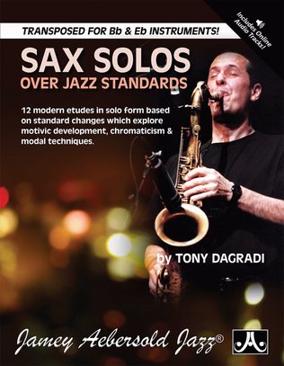 Book cover for Solos Over Jazz Standards