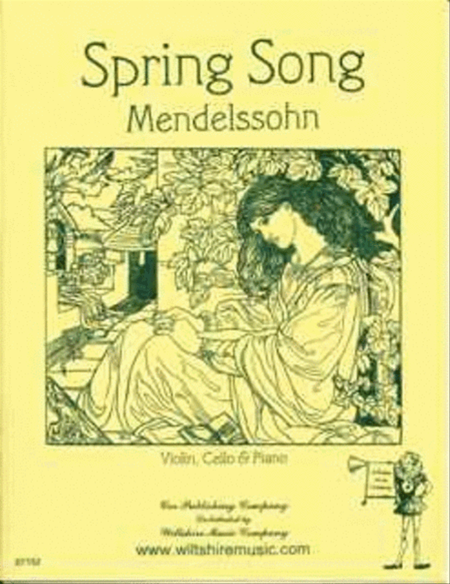 Spring Song Piano Trio scores gallery preview page 1