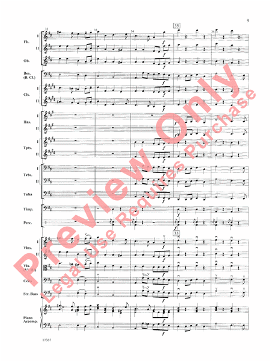March Prelude Full Orchestra scores gallery preview page 10