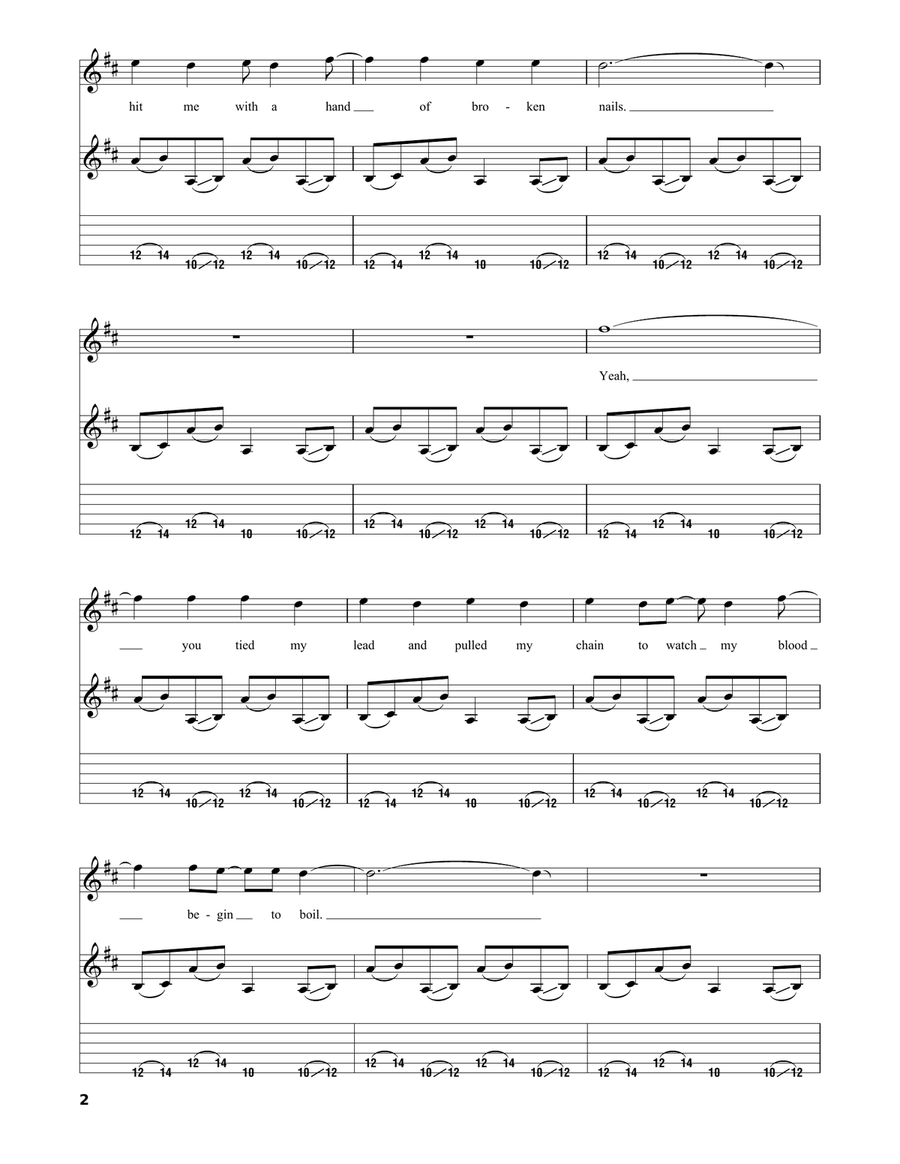 Rusty Cage Rusty Cage Acoustic Guitar scores gallery preview page 2
