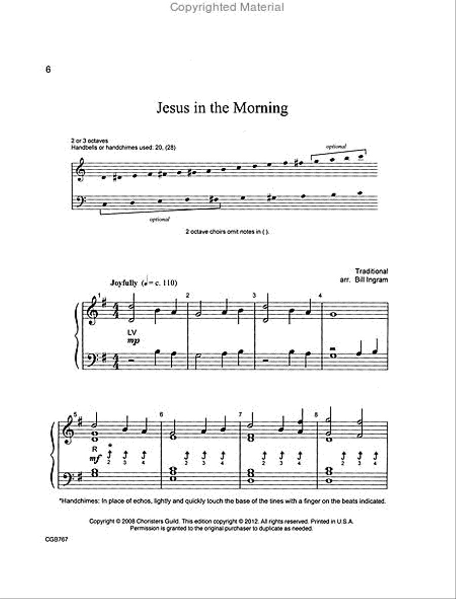 Ring Praises! (2-3 octaves) 3-Octaves scores gallery preview page 3