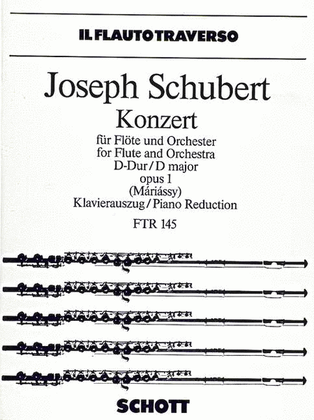 Book cover for Concerto in D Major, Op. 1