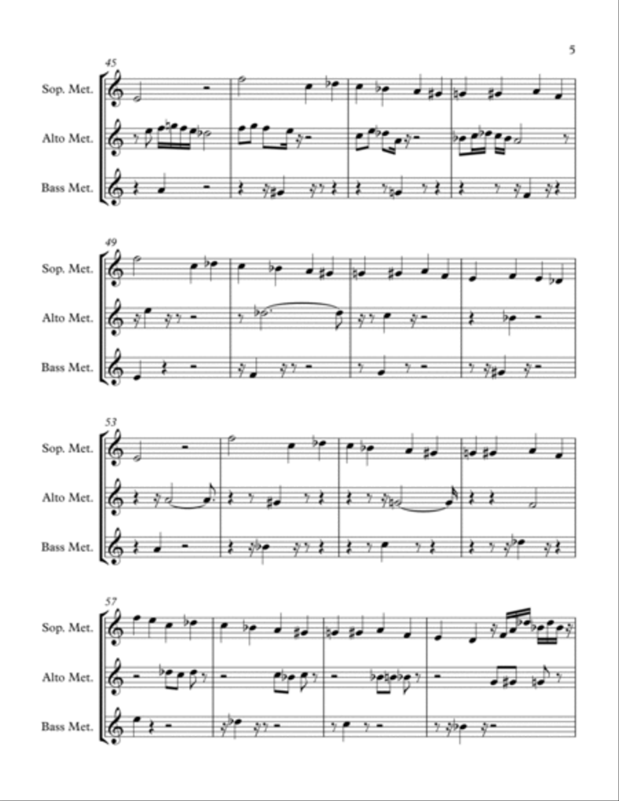 Opus 47 - Speaking with stars Percussion Ensemble scores gallery preview page 5