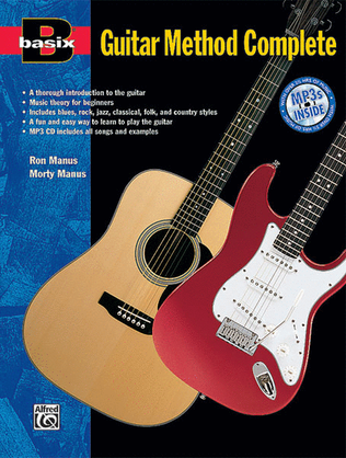 Book cover for Basix Guitar Method Complete