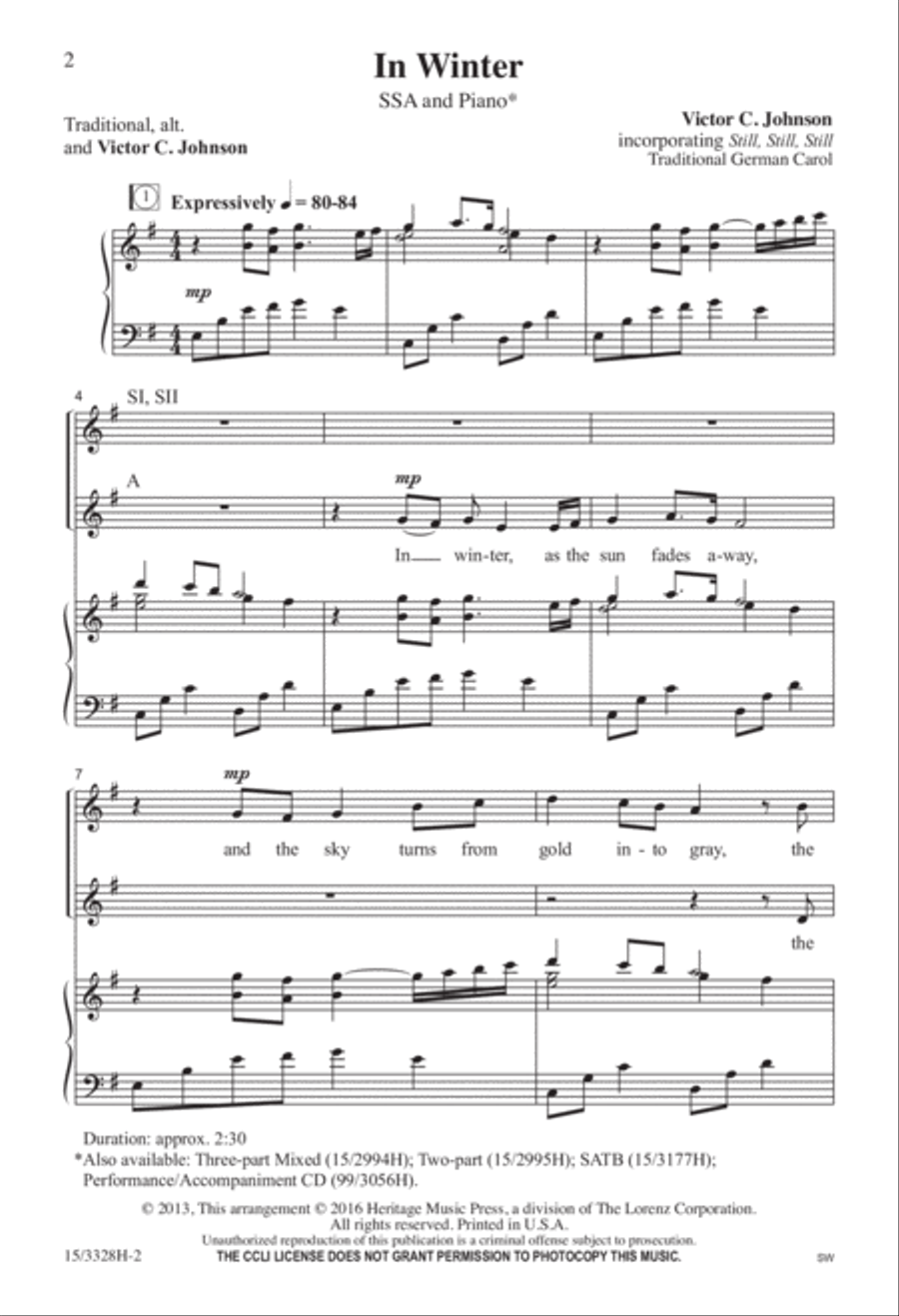 In Winter SSA scores gallery preview page 2