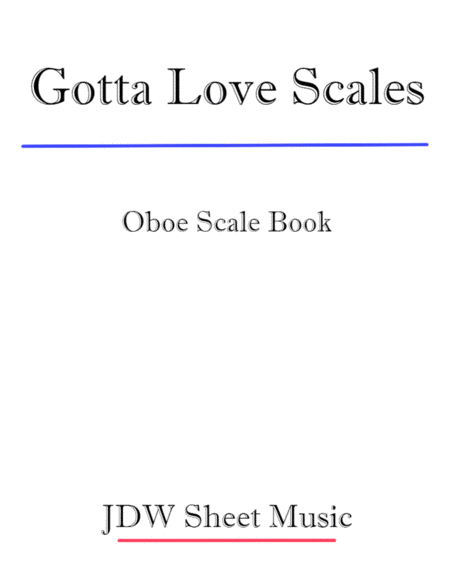 Gotta Love Scales Oboe Book image number null