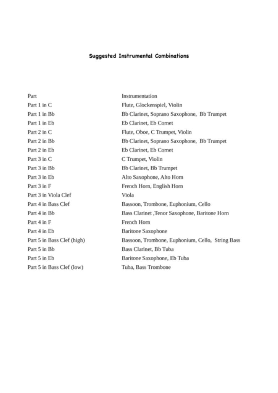 Wagner - Elsa Procession to the Cathedral (from Lohengrin) - Flexible Ensemble Concert Band scores gallery preview page 2