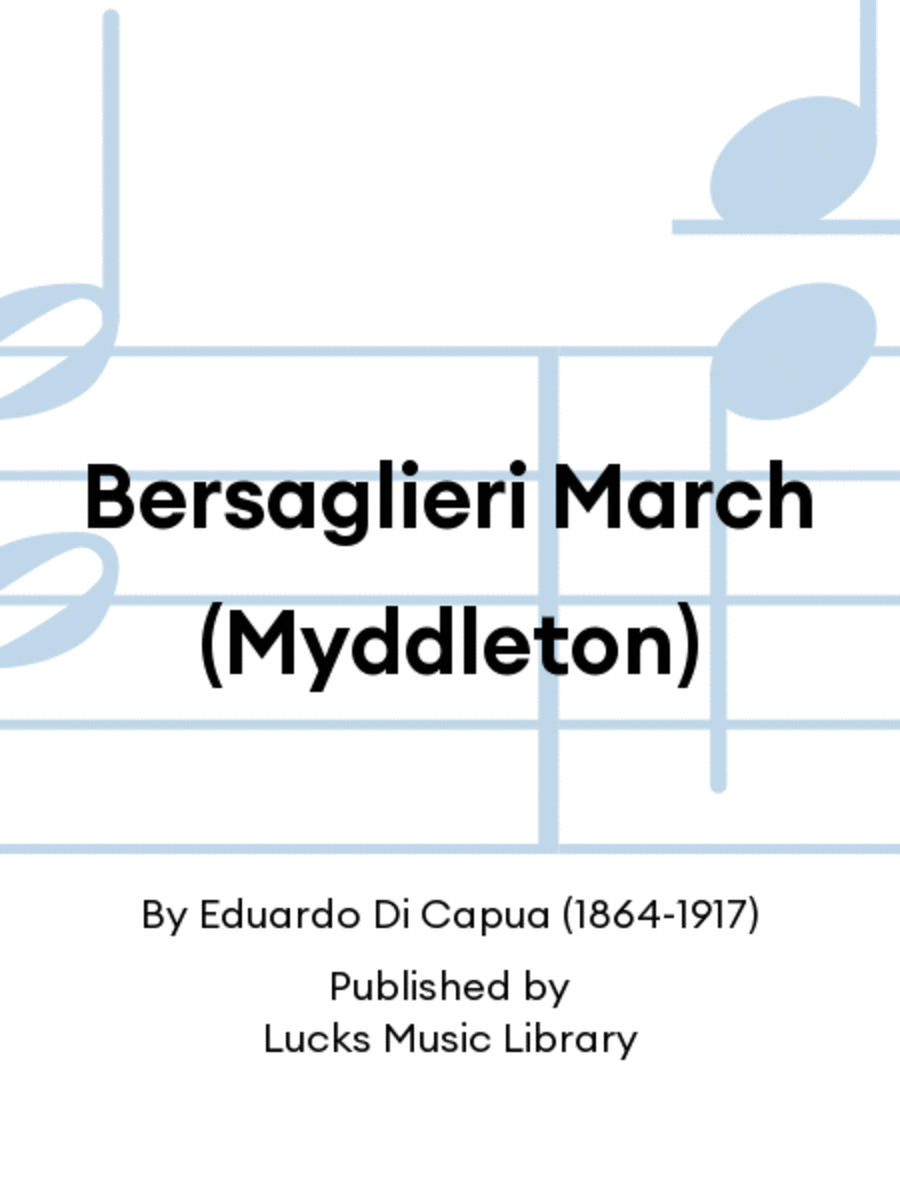 Bersaglieri March (Myddleton) Set of Parts scores gallery preview page 1