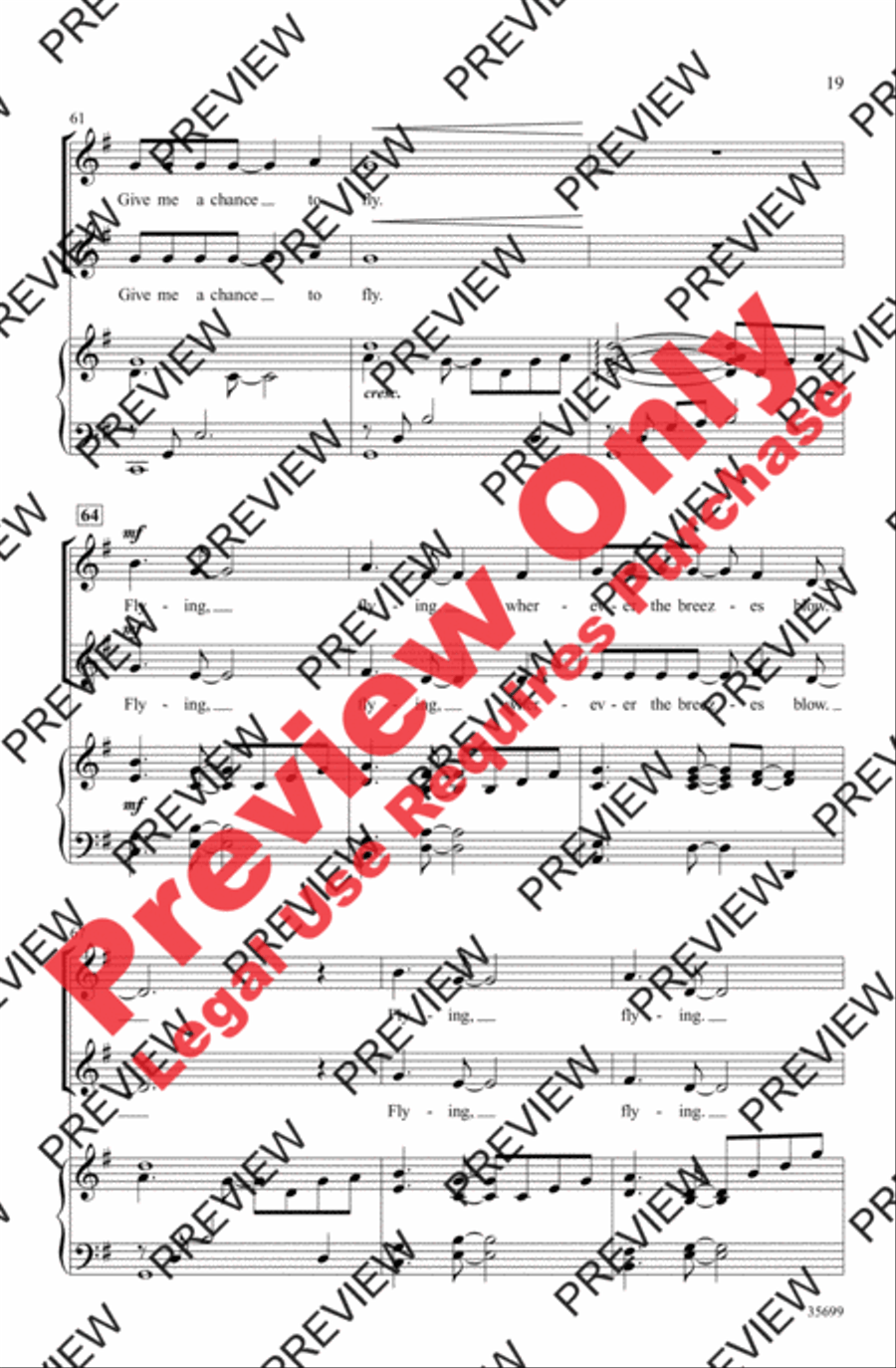 Songs of Flight Songs of Flight 2-Part scores gallery preview page 19