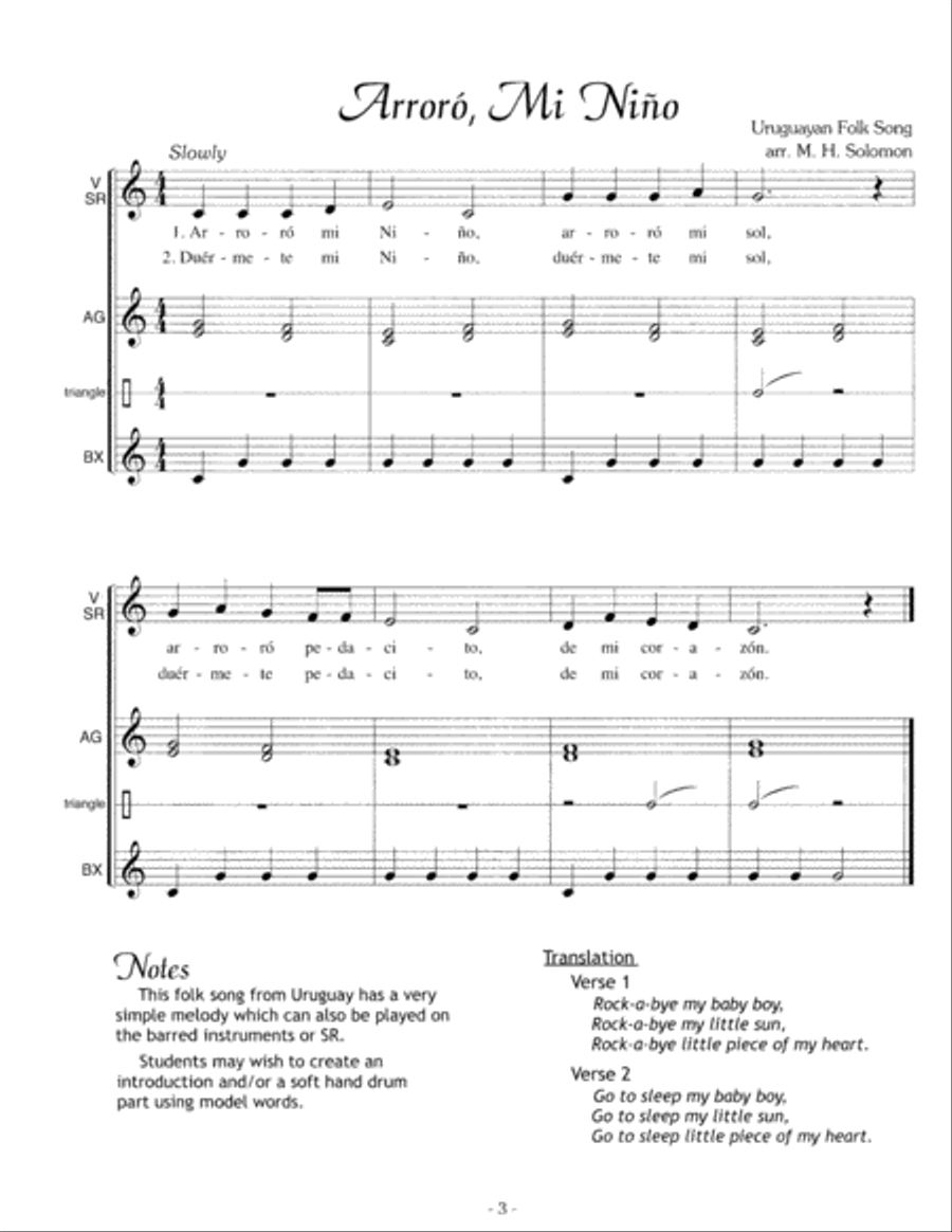 The Little Christmas Book Unison Choir scores gallery preview page 5