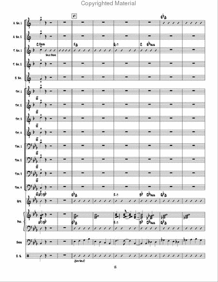 Listen Up Jazz Ensemble scores gallery preview page 13