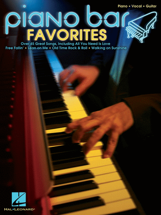 Book cover for Piano Bar Favorites