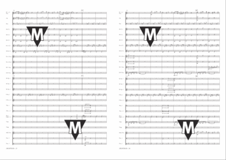Dionysos Concert Band scores gallery preview page 13