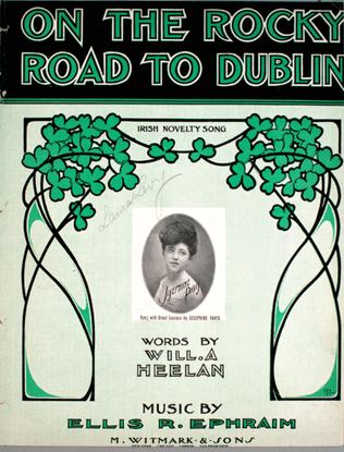 On the Rocky Road to Dublin. Irish Novelty Song