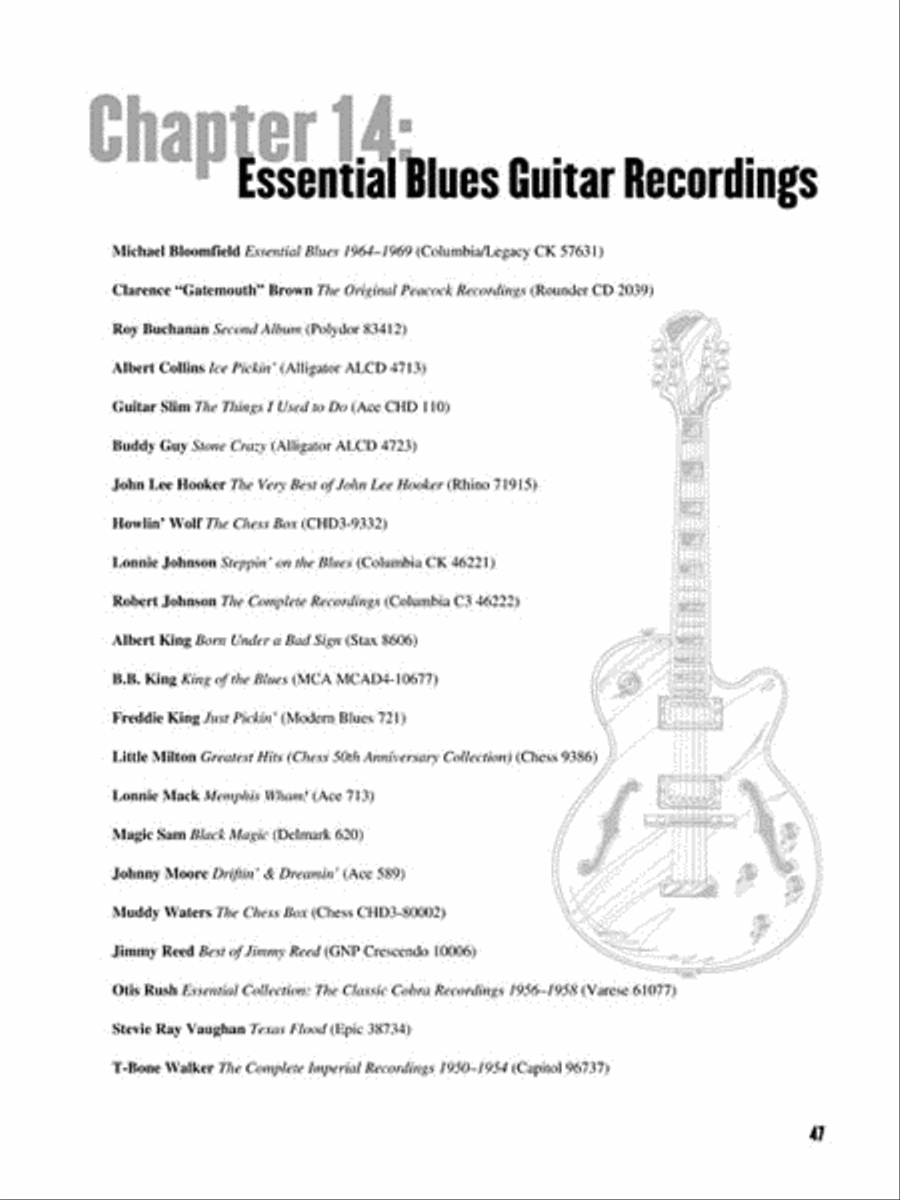 Beginning Blues Guitar Electric Guitar scores gallery preview page 7