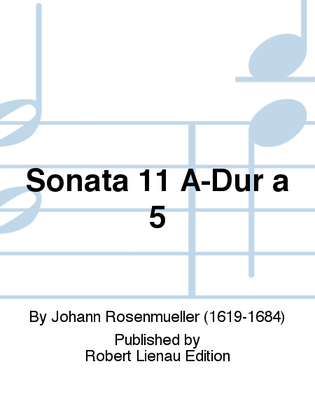 Sonata 11 A-Dur a 5