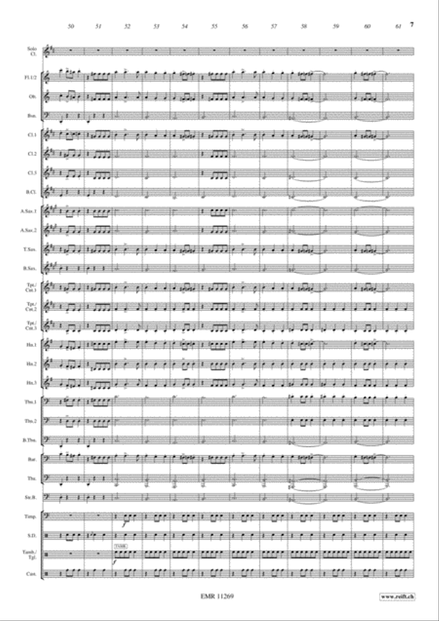 Intermedio Intermedio Concert Band scores gallery preview page 7